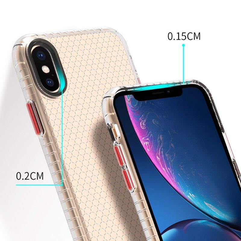 Coque iPhone XS / X Honeycomb en Silicone