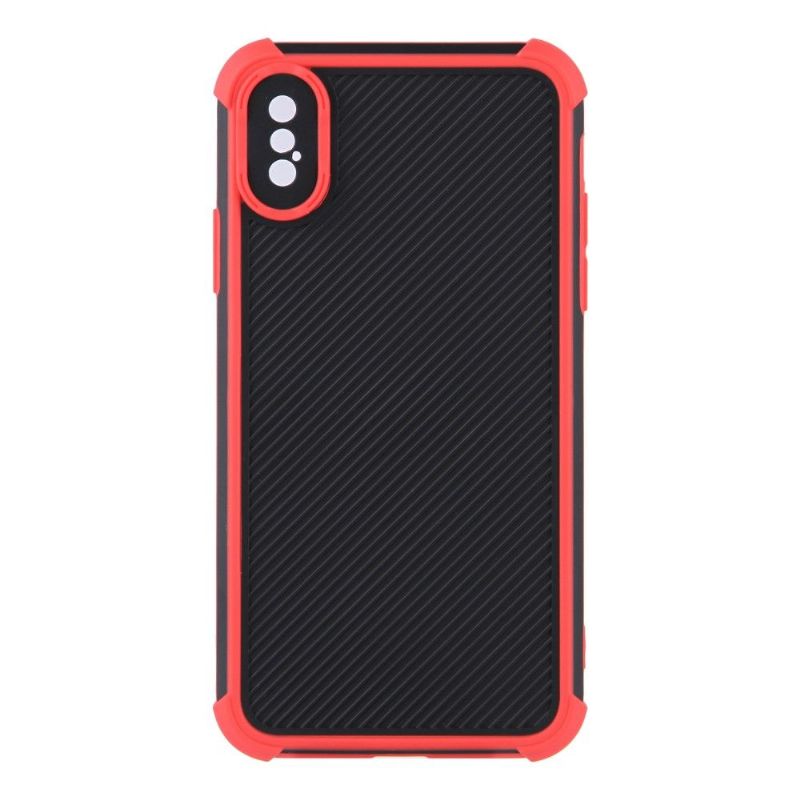 Coque iPhone XS / X Stripes angles renforcés