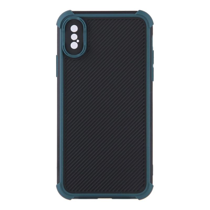 Coque iPhone XS / X Stripes angles renforcés