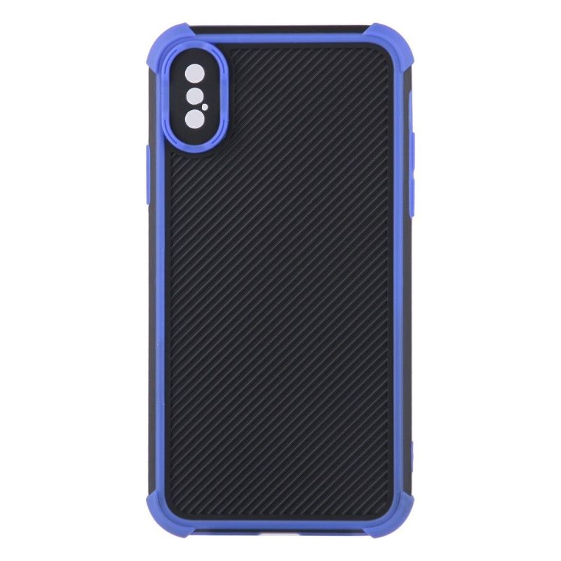 Coque iPhone XS / X Stripes angles renforcés