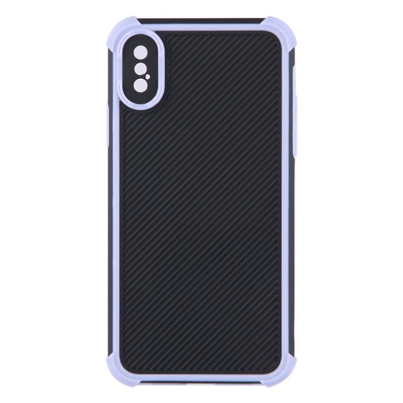 Coque iPhone XS / X Stripes angles renforcés