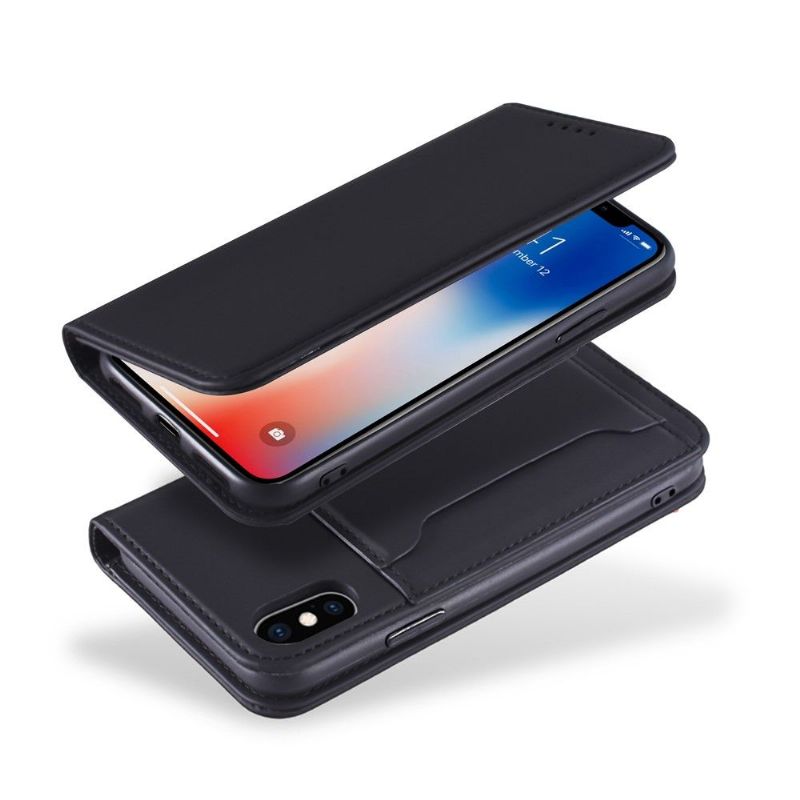 Étui folio soft touch pour iPhone XS / X