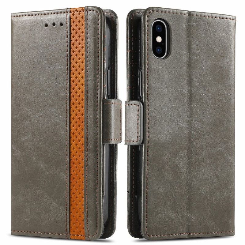 Housse iPhone XS / X Flip Business