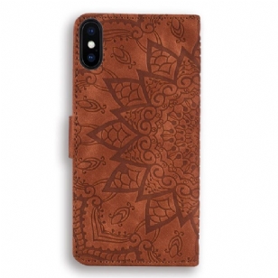 iPhone XS / X - Housse Leïla fleur oriental