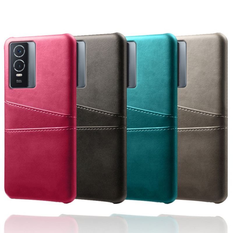 Coque Vivo Y76 5G Double Porte Cartes