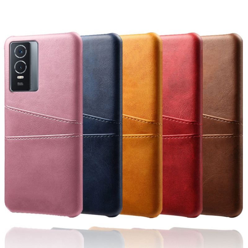 Coque Vivo Y76 5G Double Porte Cartes