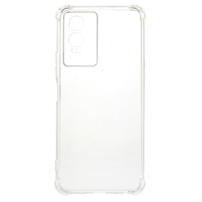 Coque Vivo Y76 5G Transparente Coins Renforcés