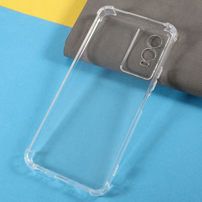 Coque Vivo Y76 5G Transparente Coins Renforcés