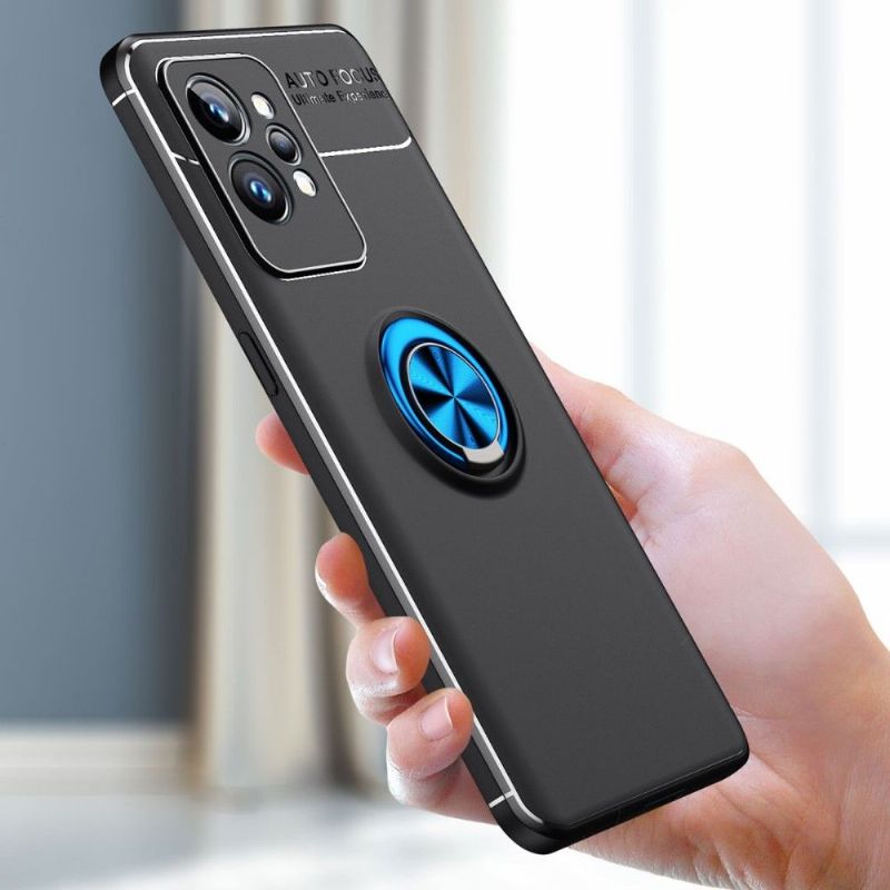 Coque Realme GT 2 Pro silicone avec support rotatif