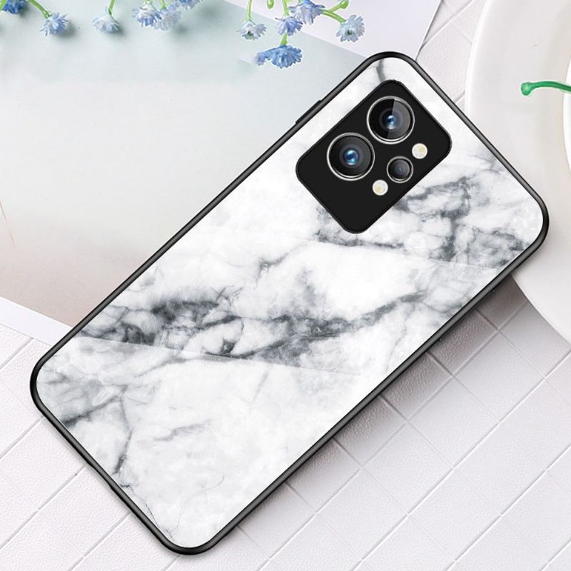 Coque Realme GT2 Pro Marbre Lina dos en verre