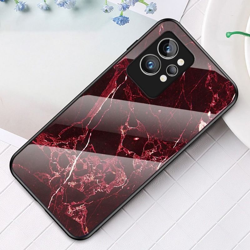 Coque Realme GT2 Pro Marbre Lina dos en verre