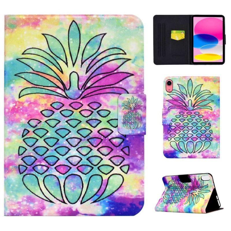 Housse iPad 10.9" (2022) Ananas Graphique