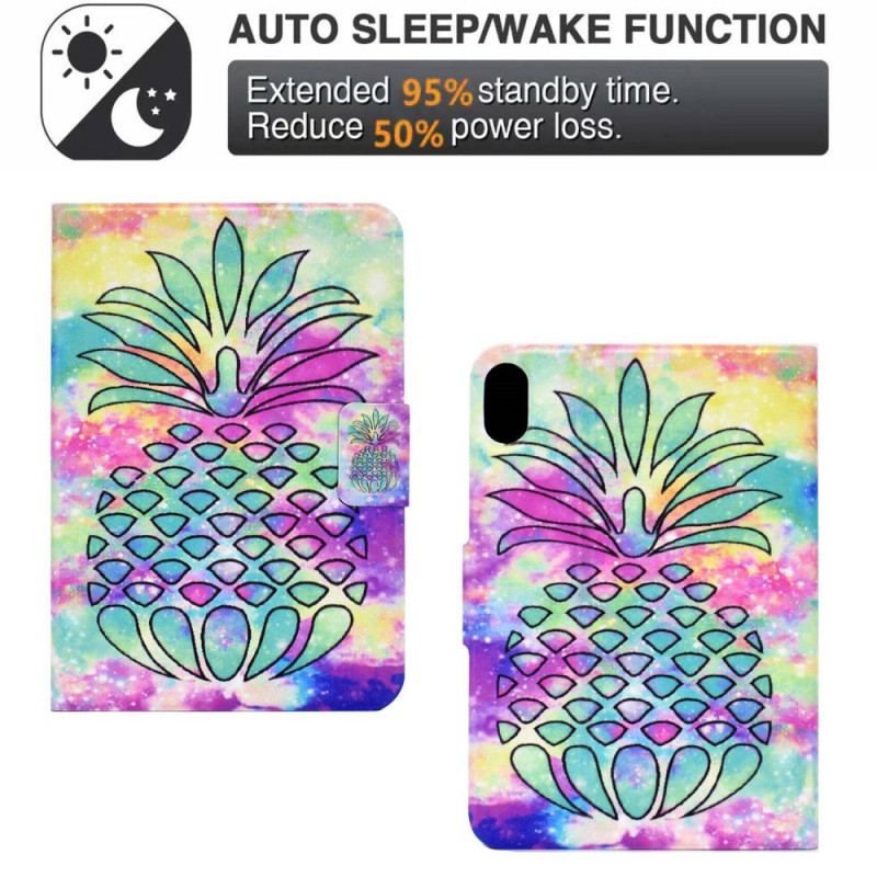 Housse iPad 10.9" (2022) Ananas Graphique