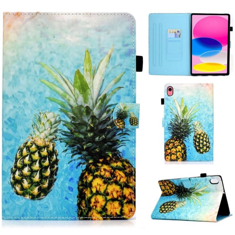 Housse iPad 10.9" (2022) Ananas Graphiques