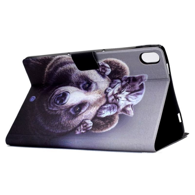 Housse iPad 10.9" (2022) Chat et Ours