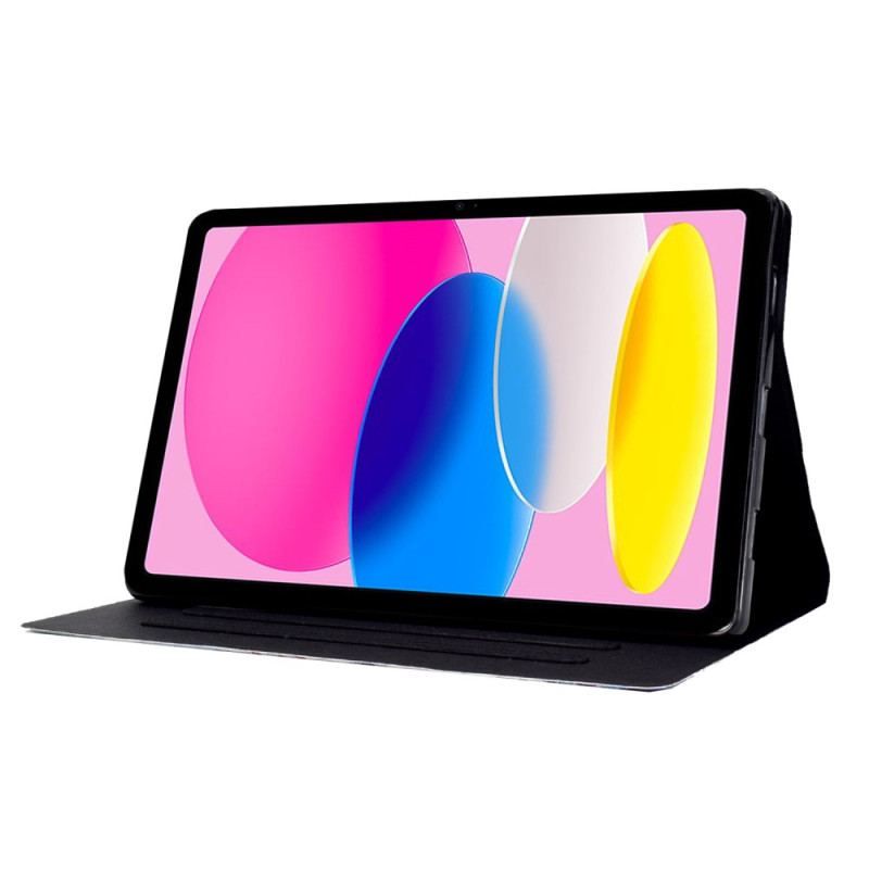 Housse iPad 10.9" (2022) Félin