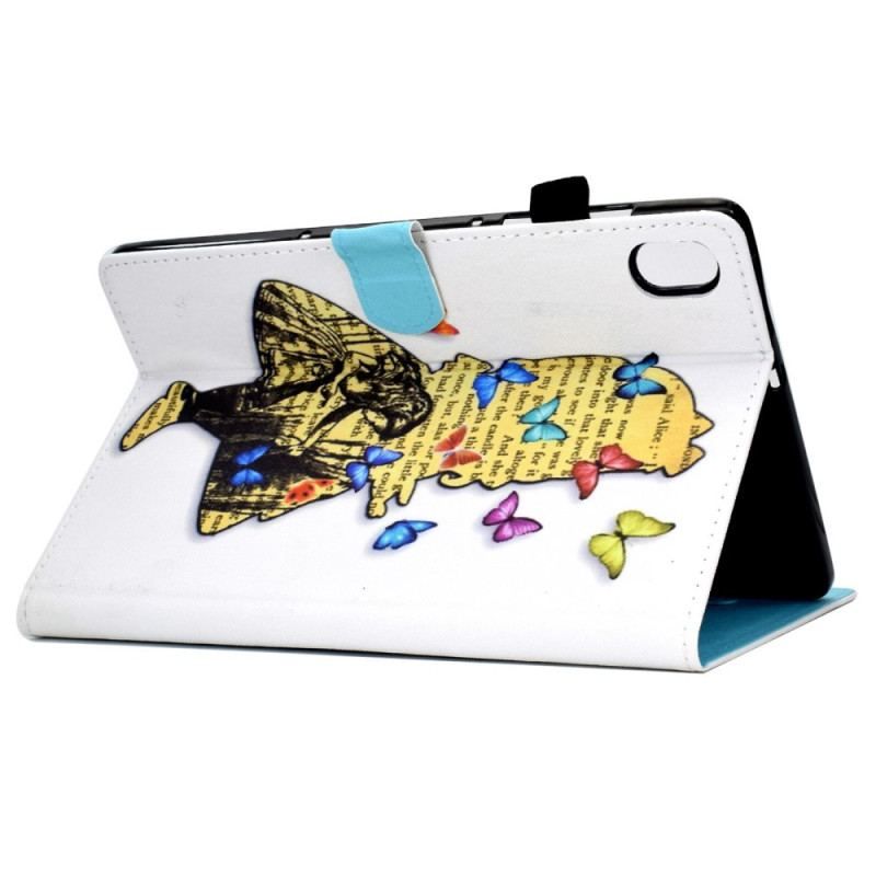 Housse iPad 10.9" (2022) Fille aux Papillons