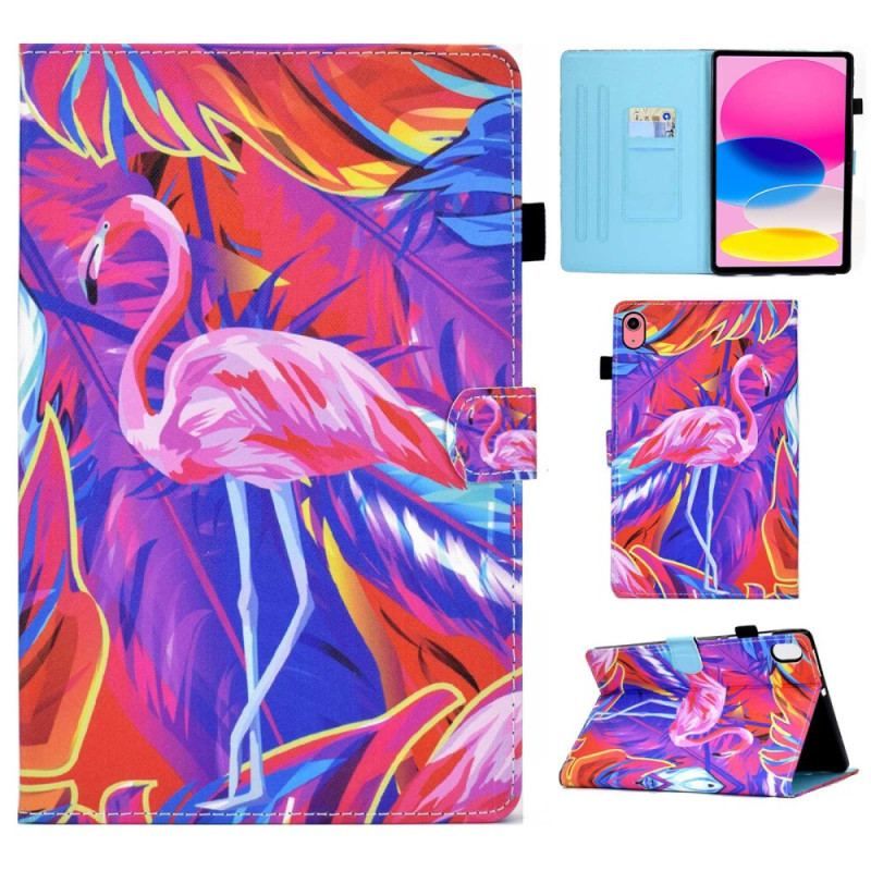 Housse iPad 10.9" (2022) Flamant Rose