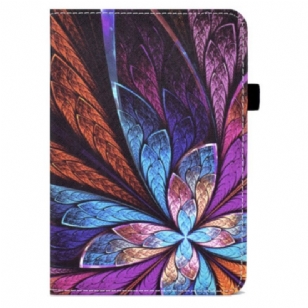 Housse iPad 10.9" (2022) Fleur Abstraite