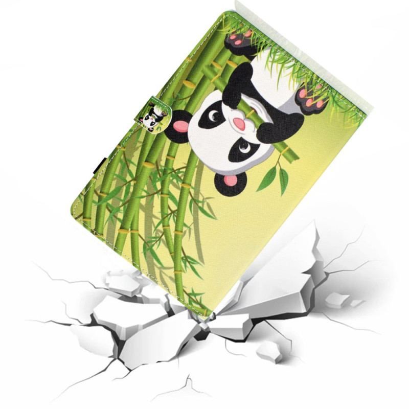 Housse iPad 10.9" (2022) Panda Gourmand