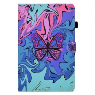 Housse iPad 10.9" (2022) Peinture Papillon