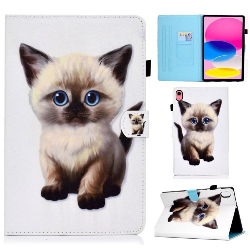 Housse iPad 10.9" (2022) Petit Chaton