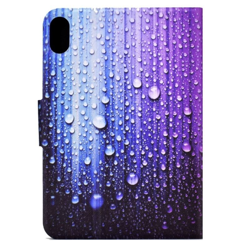 Housse iPad 10.9" (2022) Pluie Artistique