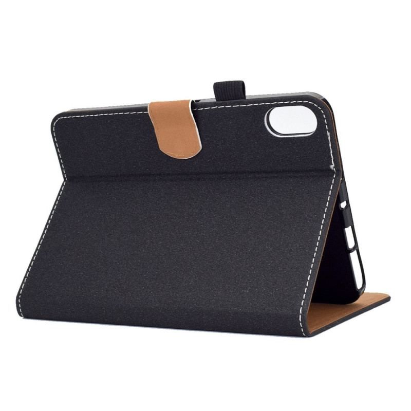 Housse iPad 10.9" (2022) Simili Cuir Uni