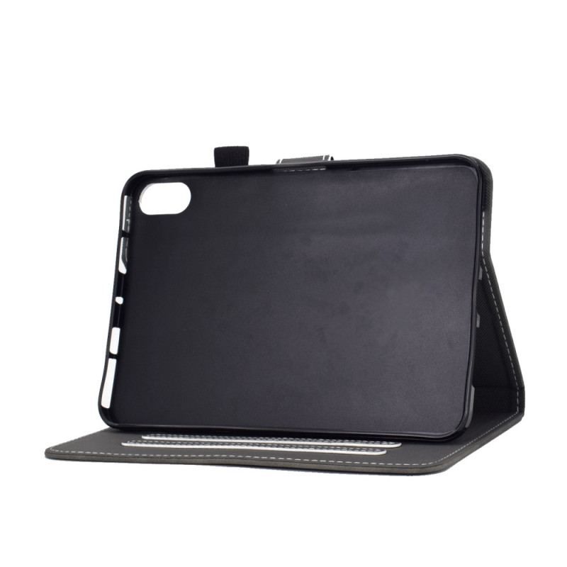 Housse iPad 10.9" (2022) Simili Cuir Vintage