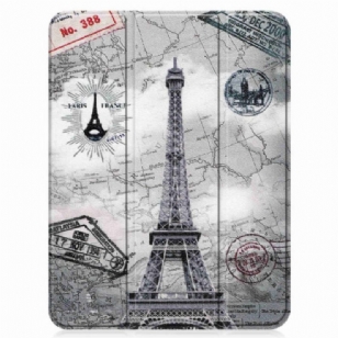 Smart Case iPad 10.9'' (2022) Porte-Stylet Tour Eiffel