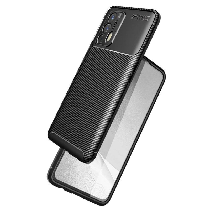 Coque Realme GT 5G effet fibre de carbone