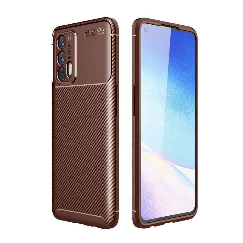 Coque Realme GT 5G effet fibre de carbone