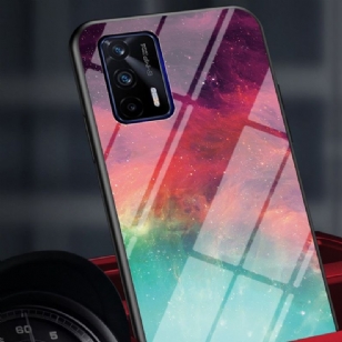 Coque Realme GT 5G Nébuleuse dos en verre