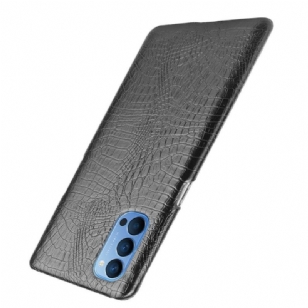 Coque Oppo Reno 4 5G effet peau de croco