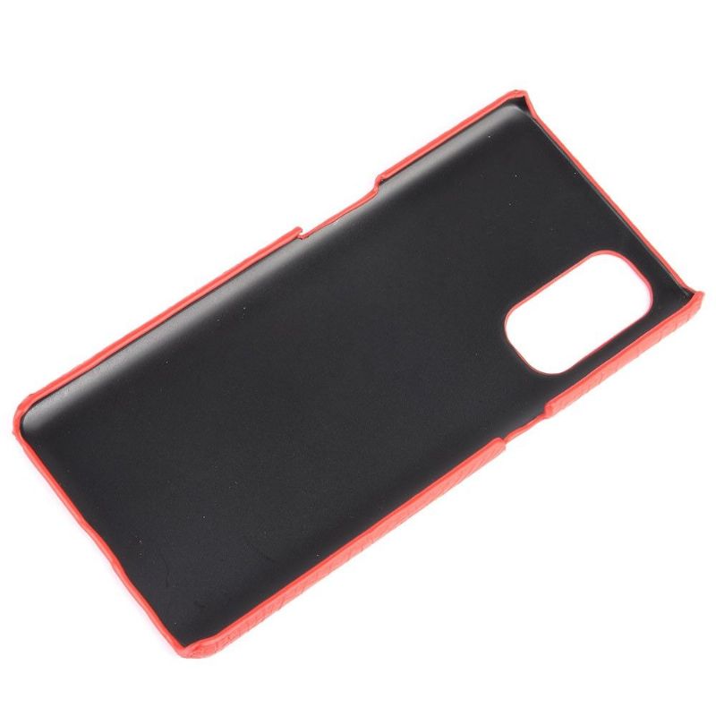 Coque Oppo Reno 4 5G effet peau de croco