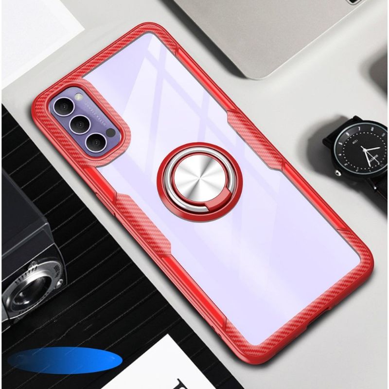 Coque Oppo Reno 4 5G Transparente Finger