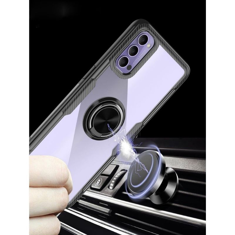 Coque Oppo Reno 4 5G Transparente Finger