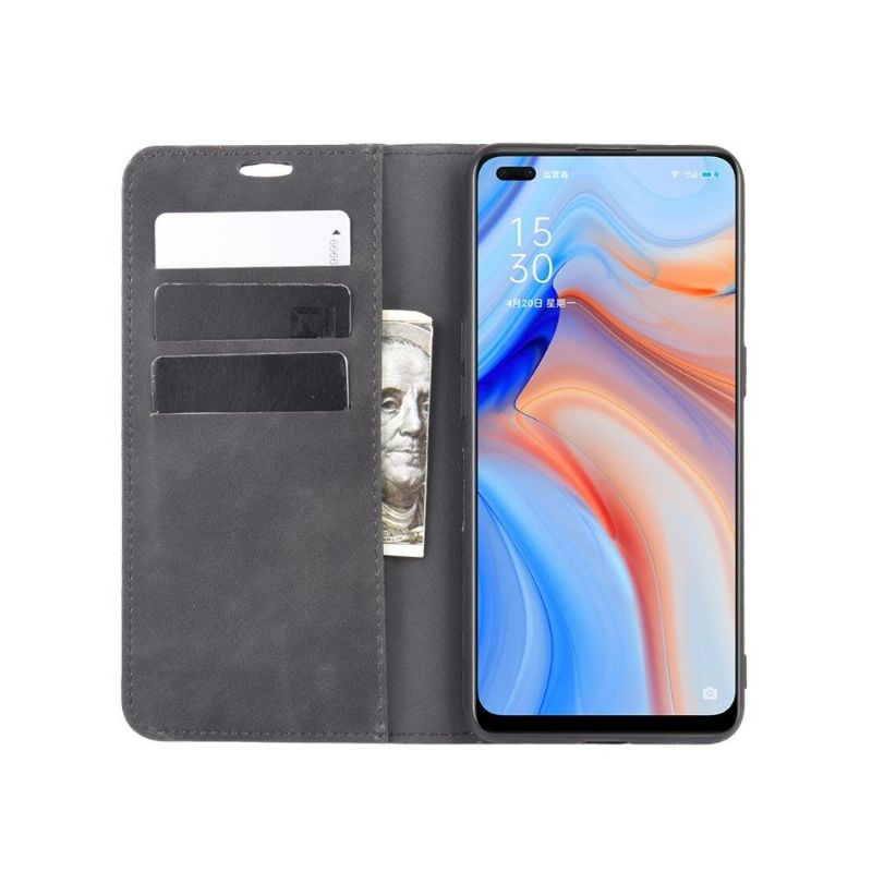 Housse Oppo Reno 4 5G Business Rétro