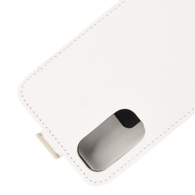 Housse Oppo Reno 4 5G simili cuir avec rabat verticale