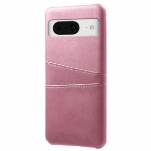 Coque Google Pixel 8A Effet Cuir Porte-Cartes