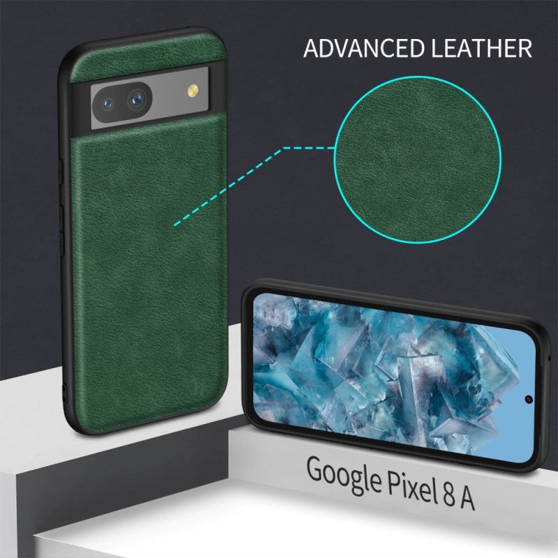 Coque Google Pixel 8A Effet Cuir Rétro