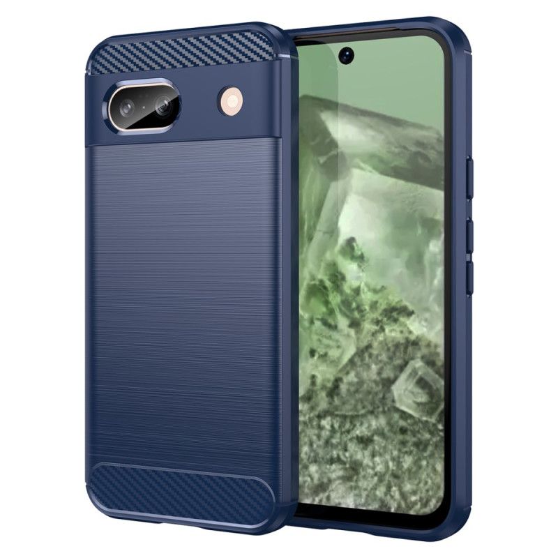 Coque Google Pixel 8A Fibre Carbone Brossée