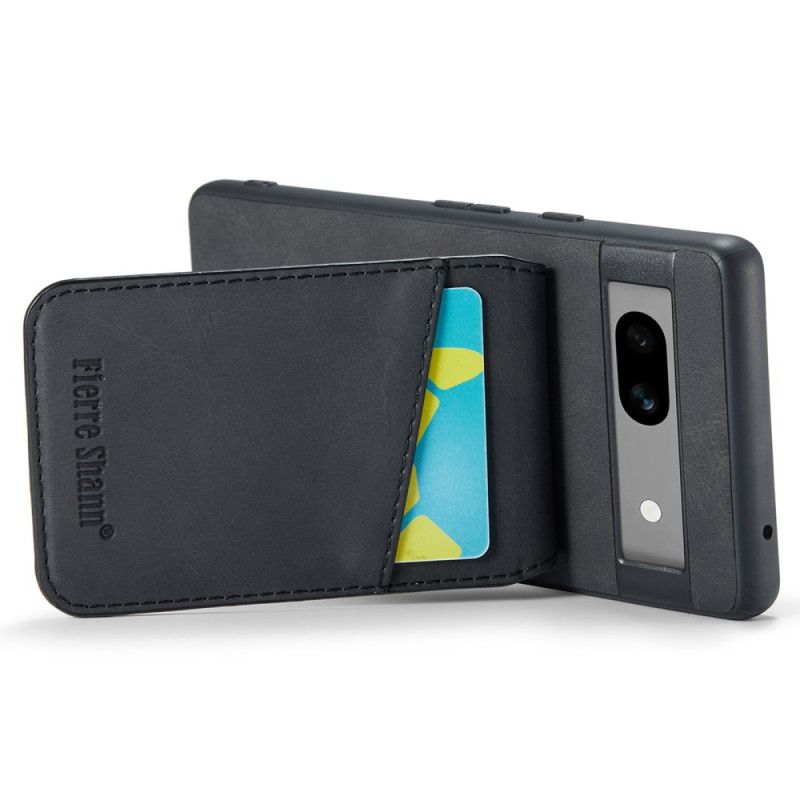 Coque Google Pixel 8A Porte-Cartes avec Blocage RFID FIERRE SHANN