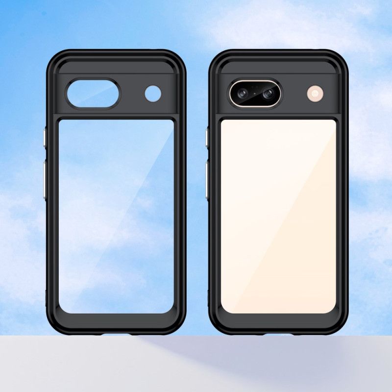 Coque Google Pixel 8A Rebords Colorés