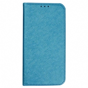 Flip Cover Google Pixel 8A Texture Croisée