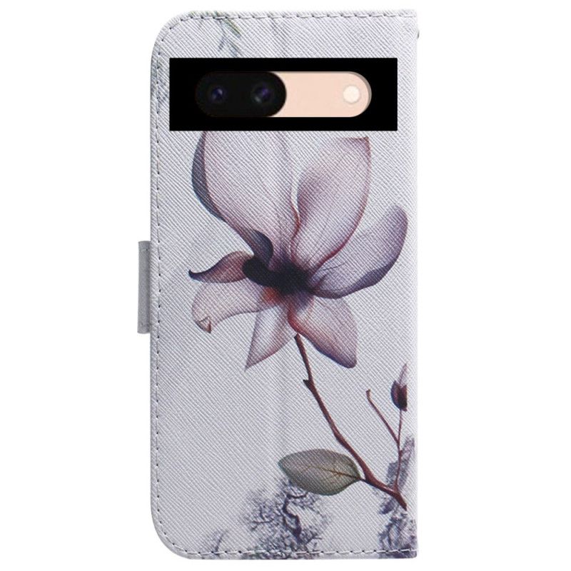 Housse Google Pixel 8A Fleur Rose