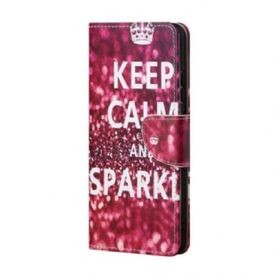 Housse Google Pixel 8A Keep Calm and Sparkle