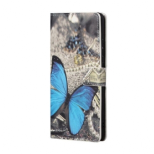 Housse Google Pixel 8A Papillon Bleu