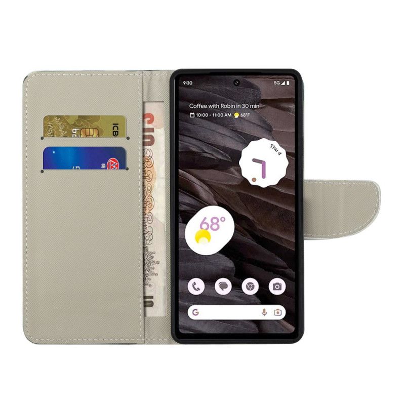 Housse Google Pixel 8A Papillons Scintillants