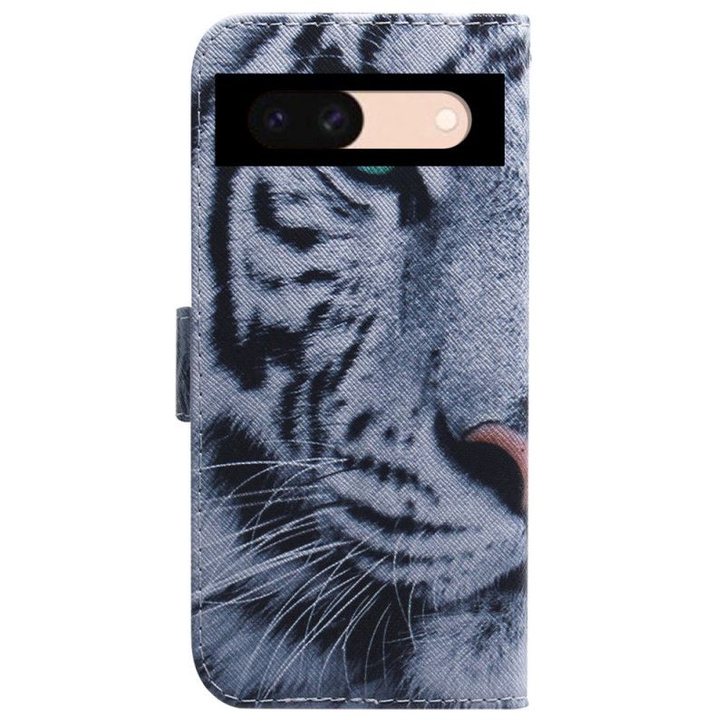 Housse Google Pixel 8A Tigre Bllanc